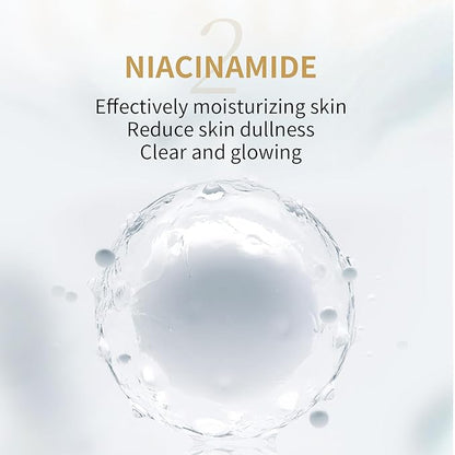 6-In-1 Niacinamide Skin Care Set Moisturizing Skin Care Sets & Kits For Women Daily Skincare Routine