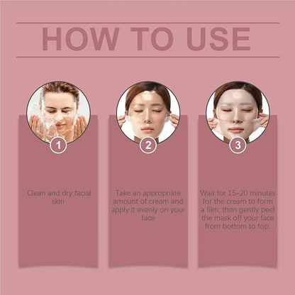 BIO COLLAGEN-Hydrating Bio Collagen Face Mask for Deep Pore Care and Skin Firming – Korean Skincare Sheet Mask Glow Youthful.