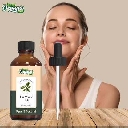 Ho Wood Oil (Cinnamomum Camphora) Oil | Pure & Natural Essential Oil for Skincare, Aroma and Diffusers- 30ml/1.01fl oz