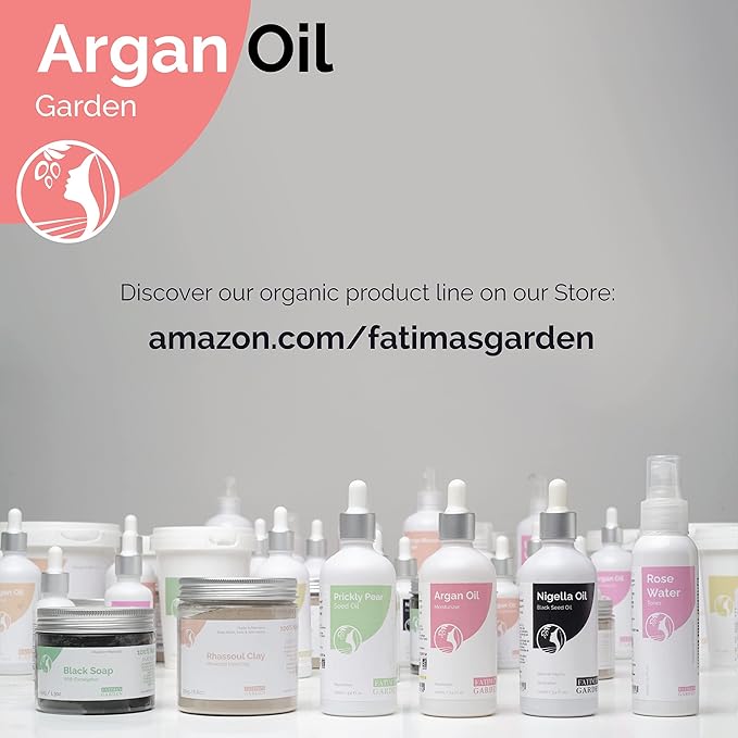 Fatima's Garden Face Serum - With Argan & Prickly Pear, Anti-Aging, 50ml