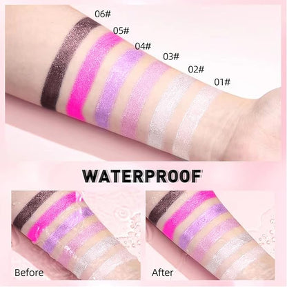 COOSA Glitter Liquid Lipsticks, Diamond Shimmer Metallic Plumping Glitter