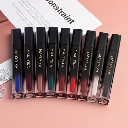 MAKI YIKA 3Pc Matte Lipstick Makeup Set, Pink Lipstick