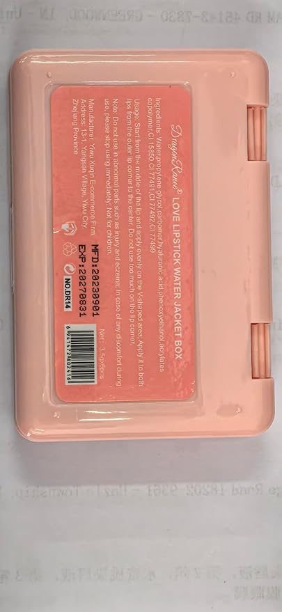 6 Colors Lip Tint Stain Set, Korean Lip Gloss Lip Tint Stain Plumping Mini Liquid Lipstick, Multi-use Lip and Cheek Tint, Long lasting High Pigment, Liquid Blush Waterproof Tinted Lip Gloss