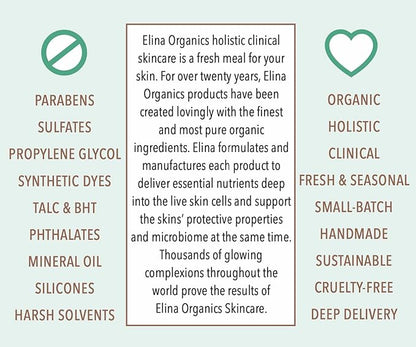 Healing Formula, 2oz – Organic Calming Skin Serum with MSM, Sea Buckthorn & Spirulina – For Acne, Irritation & Redness