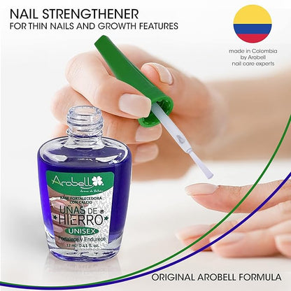 Iron Nail Hardener, No more brittle nails, for Unisex, 0.4 Ounce