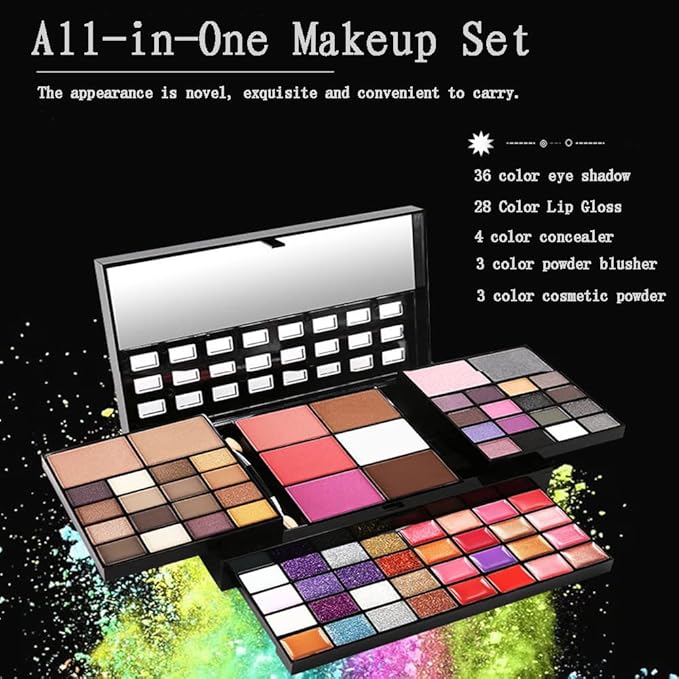 Makeup Kit for Women Full Kit Eyeshadow Facial