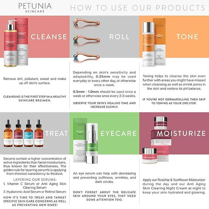 Hyaluronic Acid Serum with Vitamin C For Face, Hydrate and Plump Dry Skin, Boost Collagen, Anti Aging Diminish Fine Lines and Wrinkles, Natural & Organic Vegan Ingredients, 1 fl oz