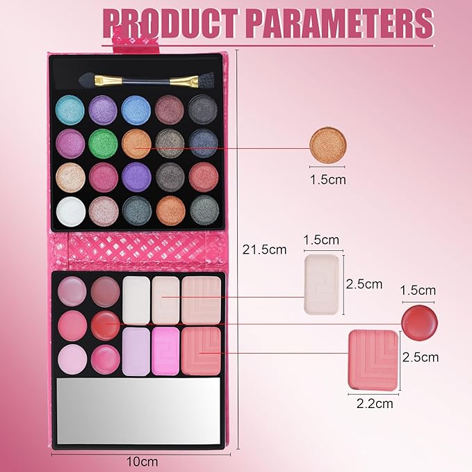 All-in-one Holiday Makeup Gift Set | Full Makeup