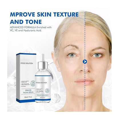 Firming Facial Serum Skincare Stock Solution Instantly Smooths The Skin Reduces Wrinkles(2PCS)