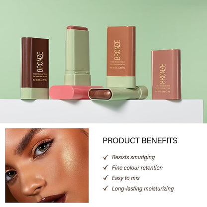 Blush Stick, Cream Blush Stick for Cheeks &