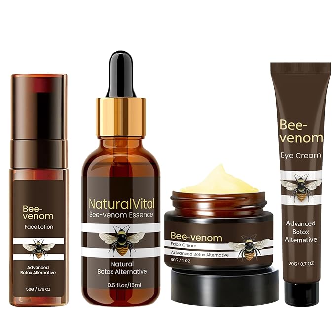 Bee Venom SkinCare Set, Includes New Hydrating