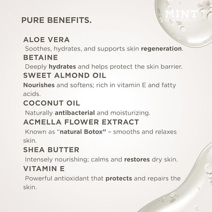 MINT Lip & Eye Serum (15 ml) – Anti-Aging Treatment with Jambú Extract, Betaine & Vitamin E – 96% Natural Ingredients – Vegan