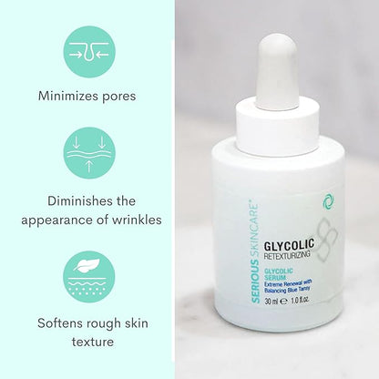 Serious Skincare Glycolic Skin Renewal Set Retexturizing