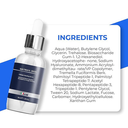 Under Eye Cream for Puffiness & Dark Circles + Argireline & Matrixyl 3000 Serum Bundle - Anti-Aging Eye Cream and Collagen-Boosting Face Serum for Fine Lines, Wrinkles, and Hydrated Skin