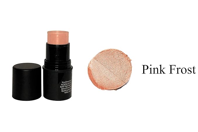 Mom's Secret Natural Organic Cream Blush Stick Cheek (Pink Frost) 18 oz