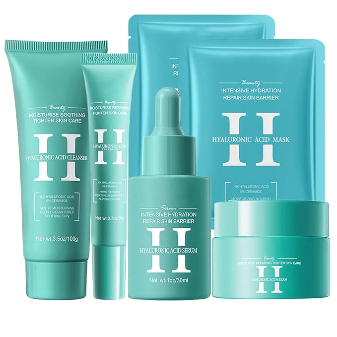 Hyaluronic-Acid Skincare Set, Skin Care Kit