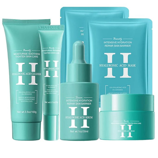 Hyaluronic-Acid Skincare Set, Skin Care Kit