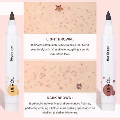 Natural Freckle Blush Makeup Kit- Liquid Fake Freckle for Cheek