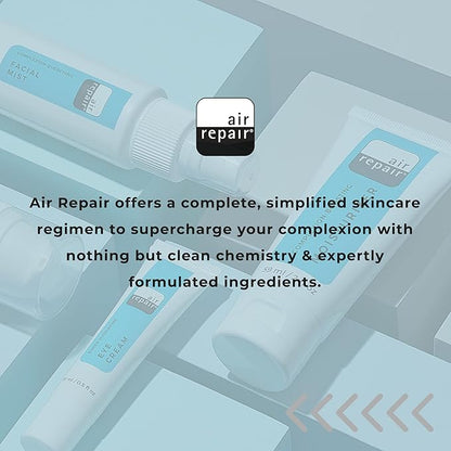 Air Repair Under Eye Cream for Wrinkles, Puffiness, Under Eye Bags, and Dark Circles with Ceramides + Vitamin C, Daily Anti Aging Eye Cream for Women and Men, Gentle, Clean Formula for all Skin Types