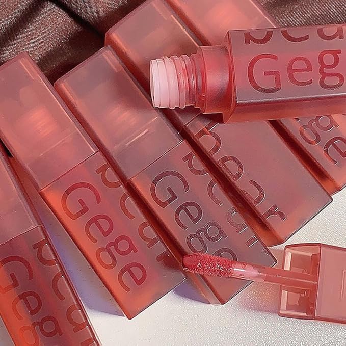 Smooth Luster Lip Glaze, Lightweight Moisturizing,High Impact Lip Color, Full Coverage Lip Makeup, Long Lasting Waterproof Moisturizer Lip Glaze (Caramel Brown Persimmon)