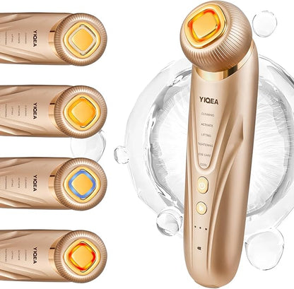 Microcurrent Facial Device,Radio Frequency Skin Tightening Face Machine Treatment of Facial Wrinkles and mild to Moderate inflammatory