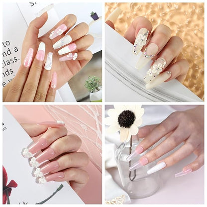 Acrylic Nail Kit for Beginners Nail Kit Acrylic Set and 16 pcs Cuticle Oil Pens