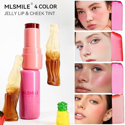 Multi-Use Jelly Tint, Milk Jelly Blush Stick, Cooling Cooling