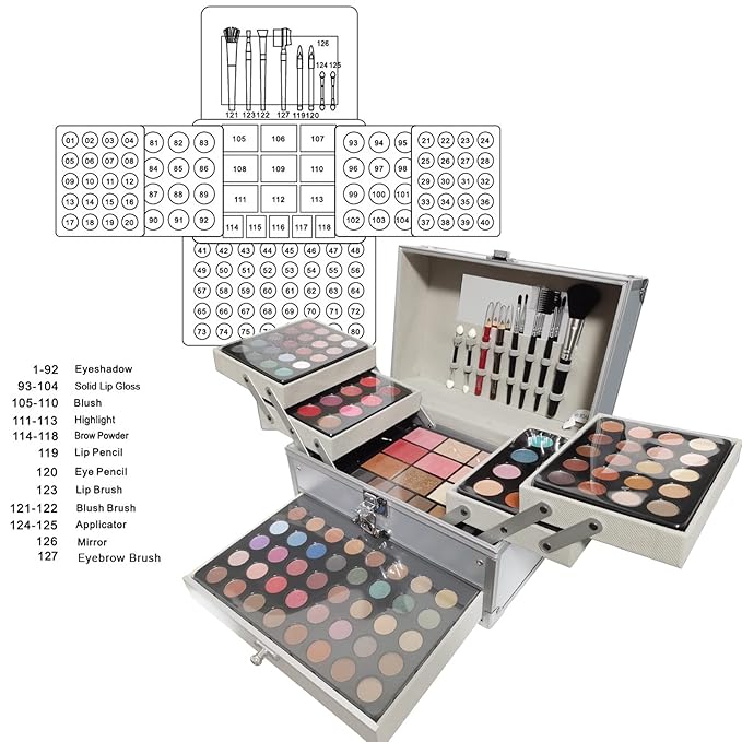 118 Colors Makeup Kit All-in-one Makeup Set, Cosmetic-Gift