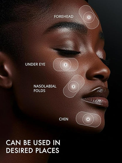 depology Serum-Infused Micro Dart Patches | 4 Pairs Eye Mask | Under Eye Patches for Wrinkles | Fine Lines | Hydrating Eye Mask with Peptides | Amino Acids | and Synthesized Molecules