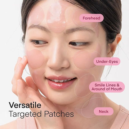Under Eye Patches Korean Skincare: Self Care Kit for Puffy Eyes, Dark Circles, Fine Lines & Wrinkles - 180 Pcs Hydrogel Eye Mask with Collagen, Caffeine, Hyaluronic Acid & Vitamin C for Radiant Eyes