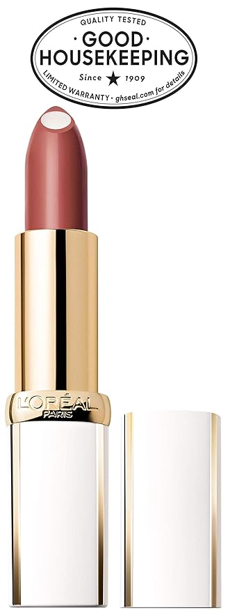 L’Oréal Paris Age Perfect Luminous Hydrating Lipstick + Nourishing Serum, Bright Mocha, 0.13 oz.