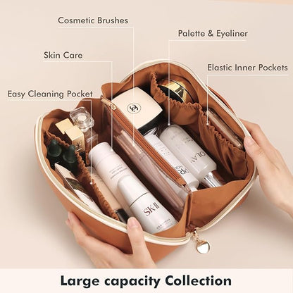 Prite travel cosmetic bag makeup