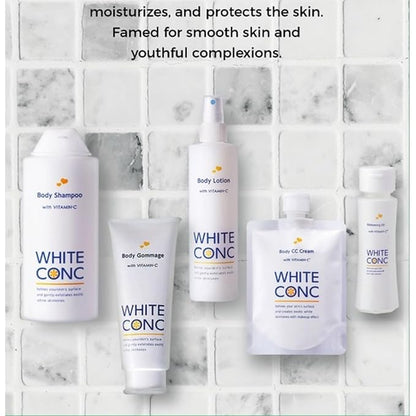 Vitamin C Moisturizing Body Lotion Spray, Japanese Hydrating Body Moisturizer for Dry Skin for Women & Men, Nourishing Skincare 8.2 oz