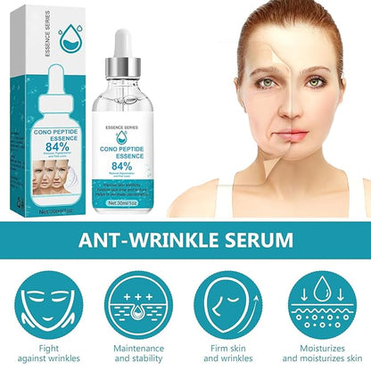 Cono Peptide Essence,Cono Peptide Essence Anti-Aging Wrinkle Serum,Cono Peptide Essence Anti-Aging Wrinkle Serum Instant Lifting Face Skin Care Moisturizing Facial Serum (2 PC)