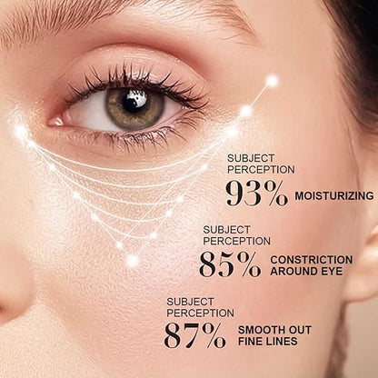 Banana Eye Cream, Anti Aging Eye Cream for Fine Lines Eye Bags Dark Circles and Puffiness,Hydrating Under Eye Cream, with Retinol,Vitamin E,Vitamin C,Skin Care & Lifts(2PCS)