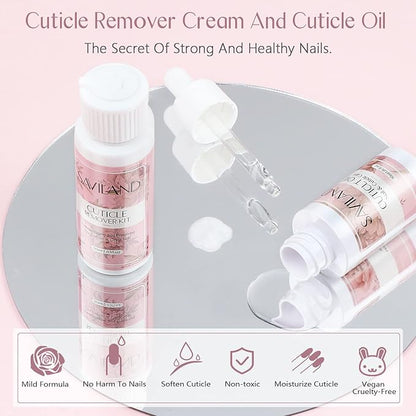 SAVILAND Cuticle Remover and Cuticle Oil Pens