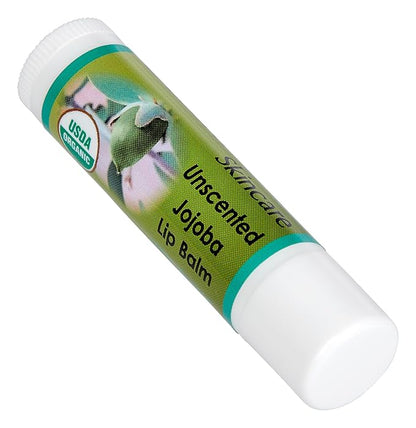 100% Pure Organic Jojoba Oil. Travel Size 1 oz plus 2 Pack Organic Unscented Lip Balms with over 70% Jojoba Oil. 100% Natural. By Desert Oasis Skincare (1 fl oz/29 ml)