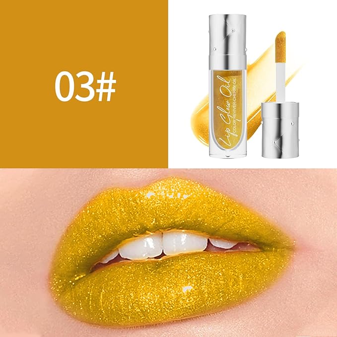 QIC Lip gloss Collection Makeup Set, Shiny Smooth gloss