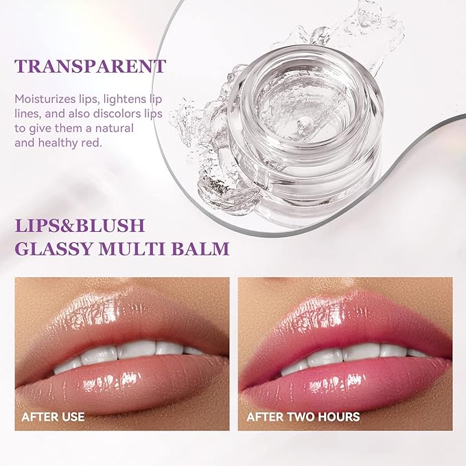 Color Changing Blush Lip Gloss For Lips Cheeks,Can Changing