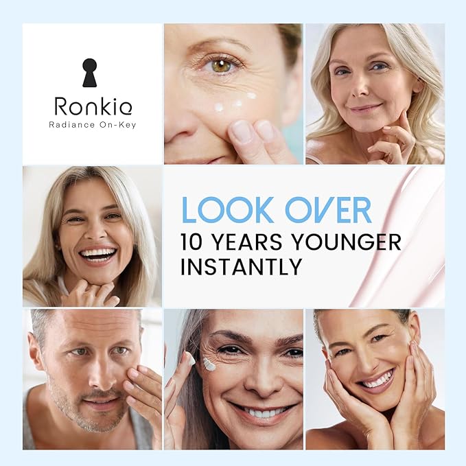 Instant Face Lift Cream: Rapid Reduction Eye Serum Firms Under Eye Bags and Wrinkles for Middle-aged Women Before Dating & Work 1 Fl Oz