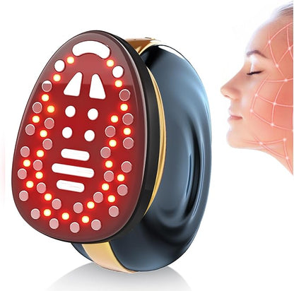 Microcurrent Multifunctional Facial Device, FSA HSA Eligible Smart Photon Micro-Current Device Electric Face Lift Light Therapy Skin Care Beauty Machine