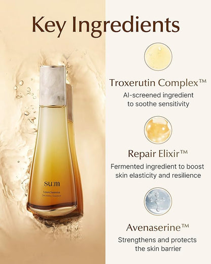 SU:M LOSECSUMMA Essence Duo Set (4 fl oz) - Advanced Anti-Aging Skincare. Infused with Troxerutin Complex™, Repair Elixir™, Avenaserine™ and Fermentation Technology
