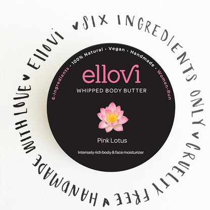 Beach Day Bundle | Vanilla Lip Butter & Pink Lotus Whipped Body Butter | All-Natural, Vegan Skincare for Sun-Kissed Hydration & Soft Skin | 6 Pure Ingredients