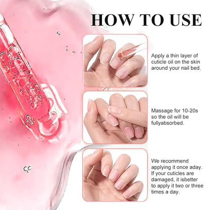 Honey Joy Cuticle Oil for Nails – Nail Oil Cuticle for Nail Care, Cuticle Nail Oil for Growth and Strength, Cuticle Oil for Nails, 0.5 fl. oz (Rose)