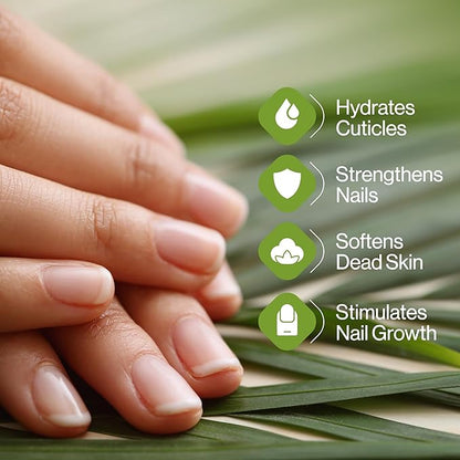 Cuticle Oil Pen - Nail Cuticle Protector - Professional Manicure and Pedicure Set Accessory - Acrylic Nail Art Accessory - Strengthener and Softener - Contains Vitamin E