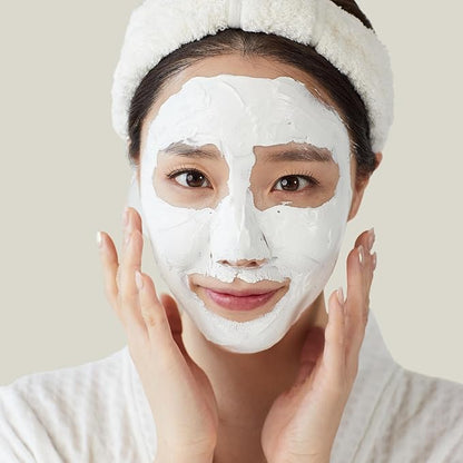 Gentle Purifying Mud Mask - Bentonite and Kaolin Clay Mask for Blackheads and Pores - Mineral Detox Korean Skincare for Glowing and Balanced Skin - For All Skin Types - 2.02 Ounces
