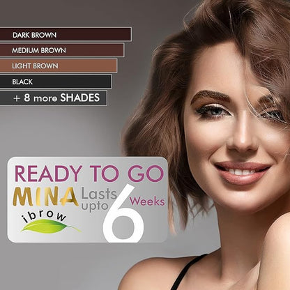 MinaiBrow Tint Kit Light Brown