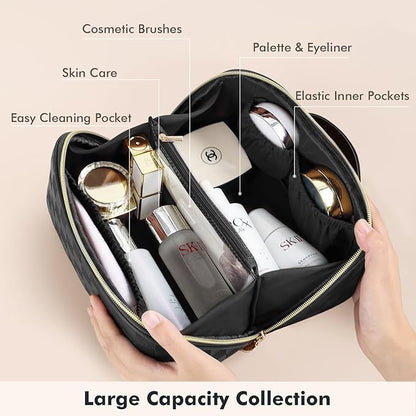 Prite travel cosmetic bag makeup