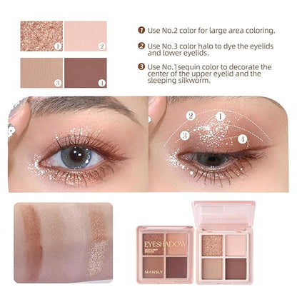 LAMUSELAND All in One Makeup Set Full Kit,