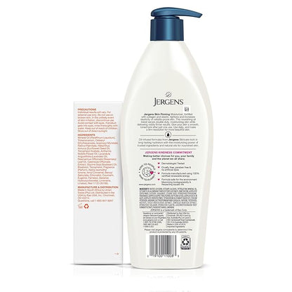 Bio-Oil Skincare Oil 4.2oz and Jergens Skin Firming Moisturizing Body Lotion Dry Skin 16.8 oz Trail Pack, Hydrating Moisturizer, Oil for Dry Skin, Firming Body Lotion Trial Pack